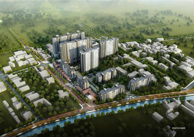 云南鲁甸西门大市场项目规划景观及建筑设计